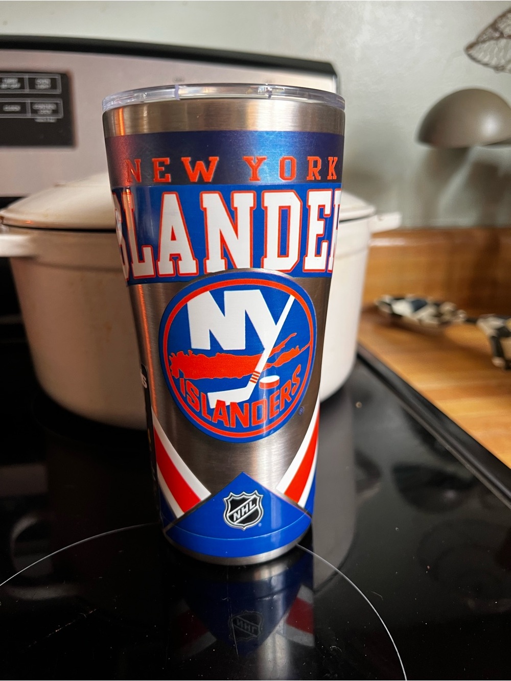tervis New York Islanders Stainless Travel Tumbler - Blue, Orange, White